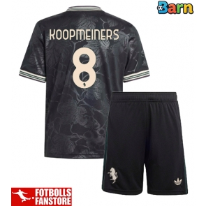 Juventus Teun Koopmeiners #8 Tredje Tröja Barn 2025-26 Kortärmad (+ Korta byxor)