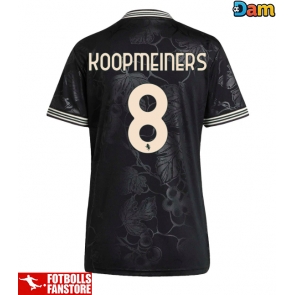 Juventus Teun Koopmeiners #8 Tredje Tröja Dam 2025-26 Kortärmad