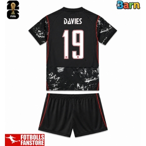 Kanada Alphonso Davies #19 Bortatröja Barn VM 2026 Kortärmad (+ Korta byxor)