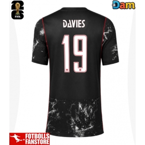 Kanada Alphonso Davies #19 Bortatröja Dam VM 2026 Kortärmad