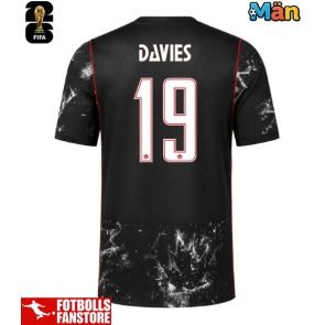Kanada Alphonso Davies #19 Bortatröja VM 2026 Kortärmad