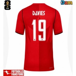 Kanada Alphonso Davies #19 Hemmatröja Dam VM 2026 Kortärmad