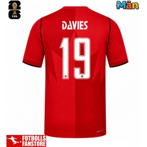Kanada Alphonso Davies #19 Hemmatröja VM 2026 Kortärmad