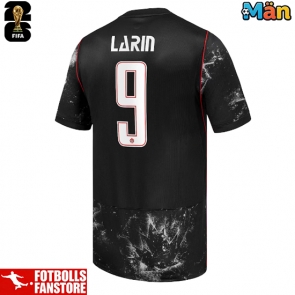 Kanada Cyle Larin #9 Bortatröja VM 2026 Kortärmad