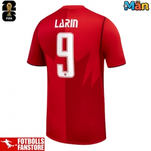 Kanada Cyle Larin #9 Hemmatröja VM 2026 Kortärmad