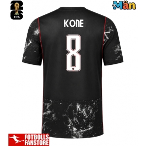 Kanada Ismael Kone #8 Bortatröja VM 2026 Kortärmad