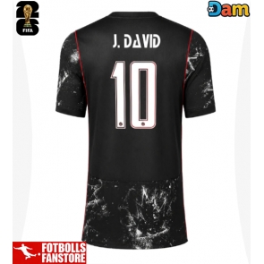 Kanada Jonathan David #10 Bortatröja Dam VM 2026 Kortärmad