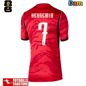 Korea Son Heung-min #7 Hemmatröja Dam VM 2026 Kortärmad