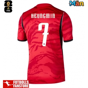 Korea Son Heung-min #7 Hemmatröja VM 2026 Kortärmad