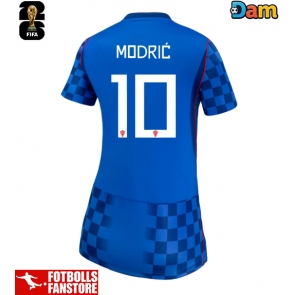 Kroatien Luka Modric #10 Bortatröja Dam VM 2026 Kortärmad
