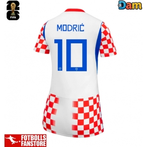 Kroatien Luka Modric #10 Hemmatröja Dam VM 2026 Kortärmad