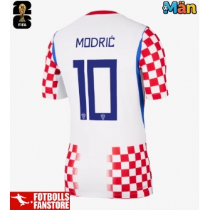 Kroatien Luka Modric #10 Hemmatröja VM 2026 Kortärmad
