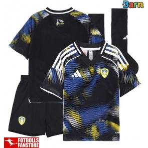 Leeds United Tredje Tröja Barn 2025-26 Kortärmad (+ Korta byxor)