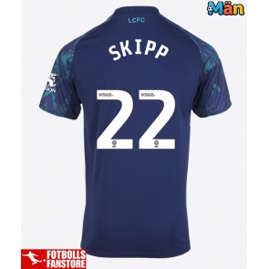 Leicester City Oliver Skipp #22 Bortatröja 2025-26 Kortärmad