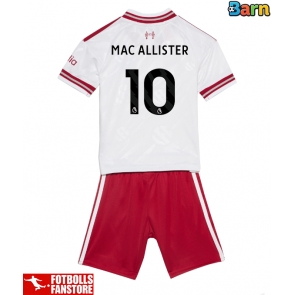 Liverpool Alexis Mac Allister #10 Bortatröja Barn 2026-27 Kortärmad (+ Korta byxor)