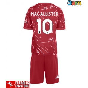 Liverpool Alexis Mac Allister #10 Hemmatröja Barn 2026-27 Kortärmad (+ Korta byxor)