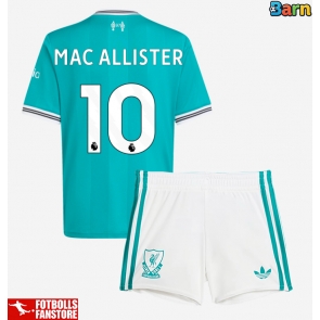 Liverpool Alexis Mac Allister #10 Tredje Tröja Barn 2025-26 Kortärmad (+ Korta byxor)