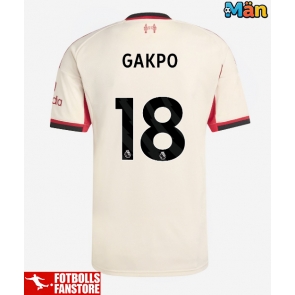 Liverpool Cody Gakpo #18 Bortatröja 2025-26 Kortärmad