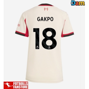 Liverpool Cody Gakpo #18 Bortatröja Dam 2025-26 Kortärmad