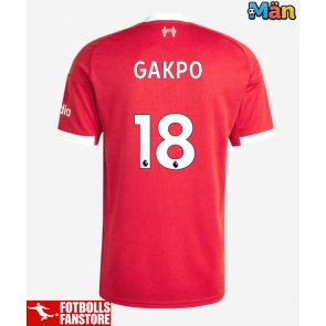 Liverpool Cody Gakpo #18 Hemmatröja 2025-26 Kortärmad
