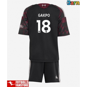 Liverpool Cody Gakpo #18 Tredje Tröja Barn 2026-27 Kortärmad (+ Korta byxor)