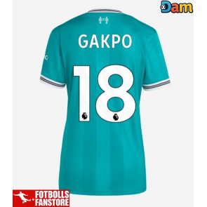 Liverpool Cody Gakpo #18 Tredje Tröja Dam 2025-26 Kortärmad