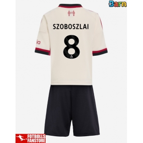 Liverpool Dominik Szoboszlai #8 Bortatröja Barn 2025-26 Kortärmad (+ Korta byxor)