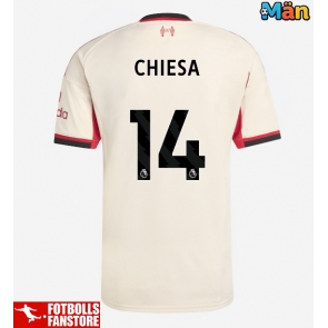 Liverpool Federico Chiesa #14 Bortatröja 2025-26 Kortärmad