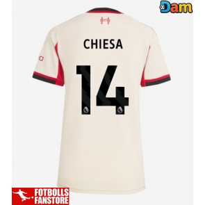 Liverpool Federico Chiesa #14 Bortatröja Dam 2025-26 Kortärmad