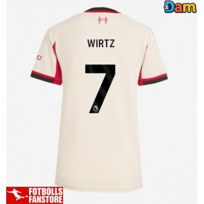Liverpool Florian Wirtz #7 Bortatröja Dam 2025-26 Kortärmad