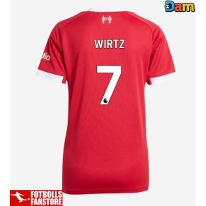 Liverpool Florian Wirtz #7 Hemmatröja Dam 2025-26 Kortärmad