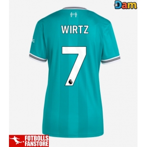Liverpool Florian Wirtz #7 Tredje Tröja Dam 2025-26 Kortärmad