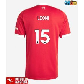 Liverpool Giovanni Leoni #15 Hemmatröja 2025-26 Kortärmad