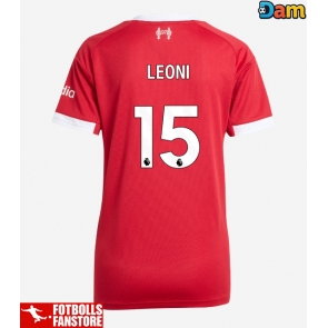 Liverpool Giovanni Leoni #15 Hemmatröja Dam 2025-26 Kortärmad