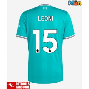 Liverpool Giovanni Leoni #15 Tredje Tröja 2025-26 Kortärmad