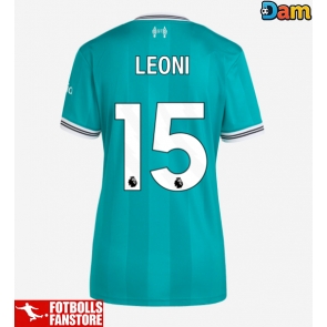 Liverpool Giovanni Leoni #15 Tredje Tröja Dam 2025-26 Kortärmad