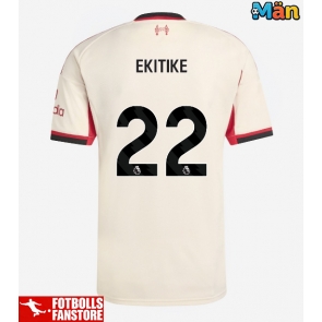 Liverpool Hugo Ekitike #22 Bortatröja 2025-26 Kortärmad