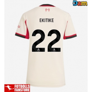 Liverpool Hugo Ekitike #22 Bortatröja Dam 2025-26 Kortärmad