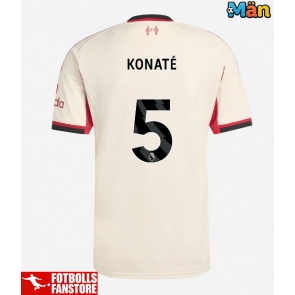 Liverpool Ibrahima Konate #5 Bortatröja 2025-26 Kortärmad