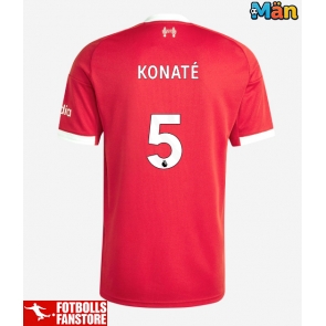 Liverpool Ibrahima Konate #5 Hemmatröja 2025-26 Kortärmad