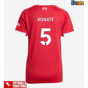 Liverpool Ibrahima Konate #5 Hemmatröja Dam 2025-26 Kortärmad