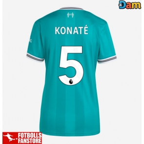 Liverpool Ibrahima Konate #5 Tredje Tröja Dam 2025-26 Kortärmad