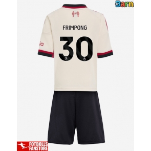Liverpool Jeremie Frimpong #30 Bortatröja Barn 2025-26 Kortärmad (+ Korta byxor)