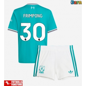 Liverpool Jeremie Frimpong #30 Tredje Tröja Barn 2025-26 Kortärmad (+ Korta byxor)