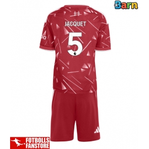 Liverpool Jeremy Jacquet #5 Hemmatröja Barn 2026-27 Kortärmad (+ Korta byxor)