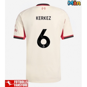 Liverpool Milos Kerkez #6 Bortatröja 2025-26 Kortärmad