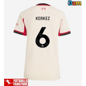 Liverpool Milos Kerkez #6 Bortatröja Dam 2025-26 Kortärmad