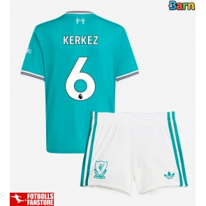 Liverpool Milos Kerkez #6 Tredje Tröja Barn 2025-26 Kortärmad (+ Korta byxor)