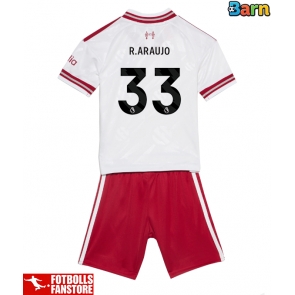 Liverpool Ronald Araujo #33 Bortatröja Barn 2026-27 Kortärmad (+ Korta byxor)