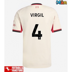 Liverpool Virgil van Dijk #4 Bortatröja 2025-26 Kortärmad